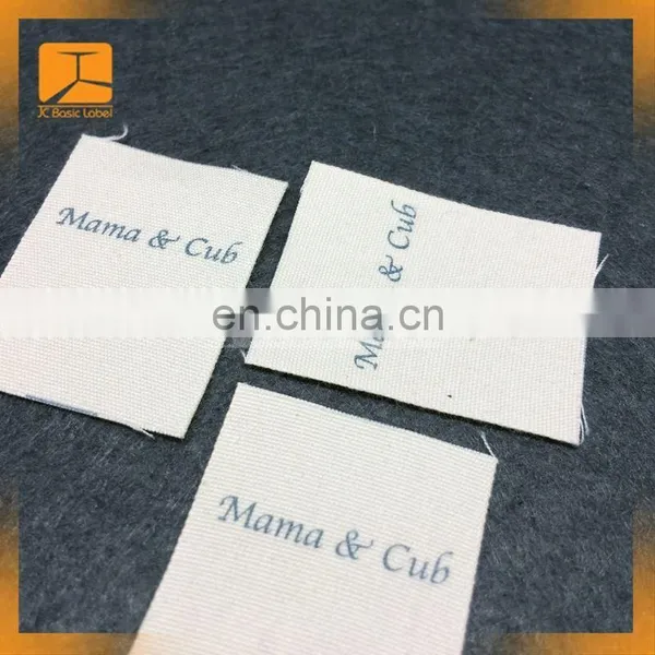 Self Adhesive Fabric t Shirt no Label Maker Cotton Clothes Laundry Barcode Sticker Label photo-5