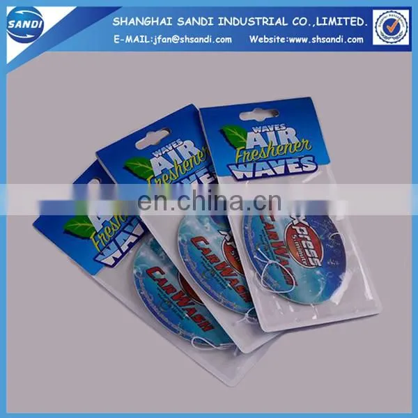 Cheap Promotional Custom Paper Car Air Freshener photo-5