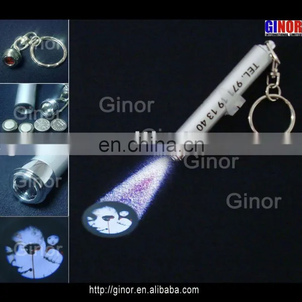 Projector Keyring With Logo