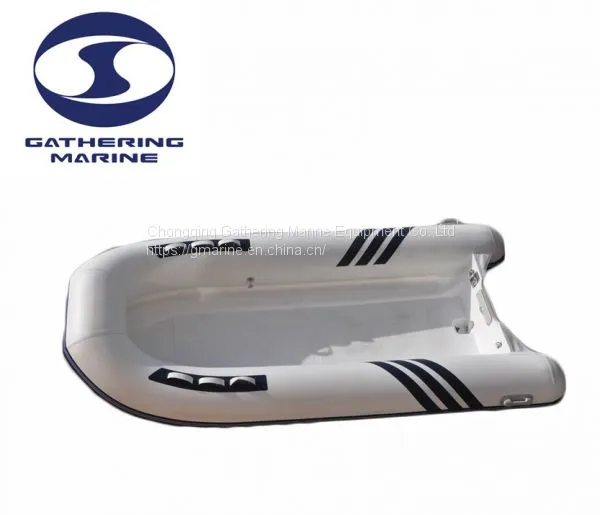RIB Floor Rigid Hull Fiberglass Inflatable Boat 580 photo-4