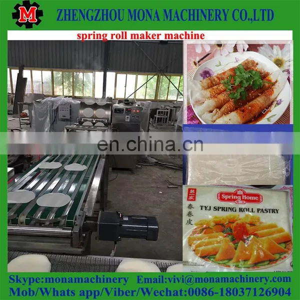 Spring Roll Sheet/skin Making Machine/spring Roll Sheet Making Machine photo-6