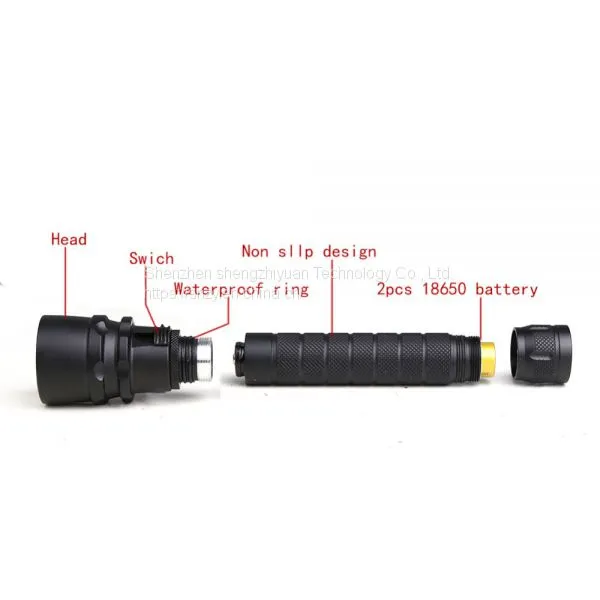 3L2 Super Bright Underwater Diving Flashlight 100m-200m 30W XM-L 3*T6 L2 LED Flashlamp Diver Torch Waterproof Light photo-4