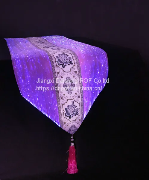 Luminous Fiber Optic Table Runner Led Light up Table Runner Manufacturer photo-3