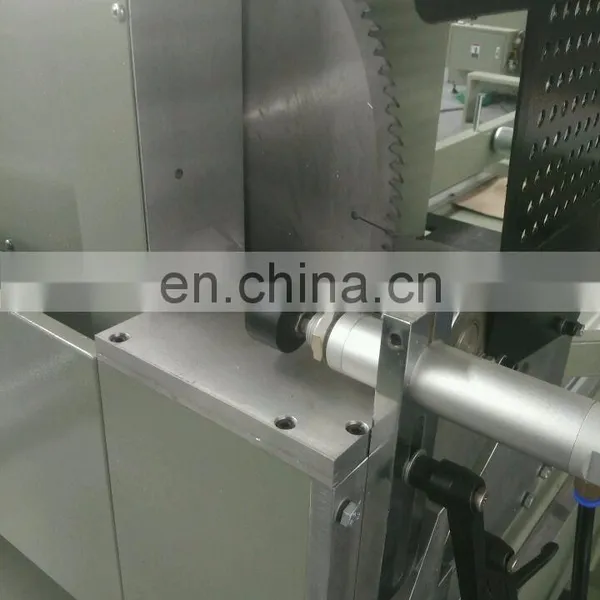 PVC Window Double Head Cutting Saw PVC Window Making Machine photo-3
