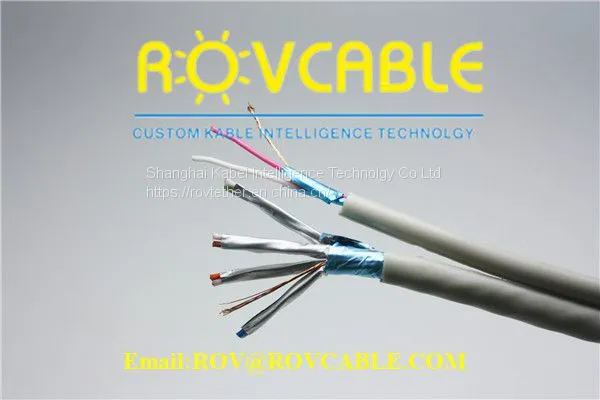 Flexible Pipe CCTV Camera Wire Braid Shielded Cable photo-3