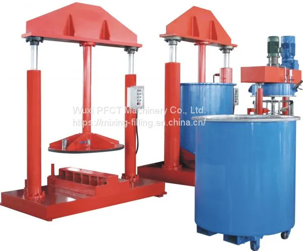 YSL 30-2000L Hydraulic Pressing Distributing Machine for High Viscosity Sealants