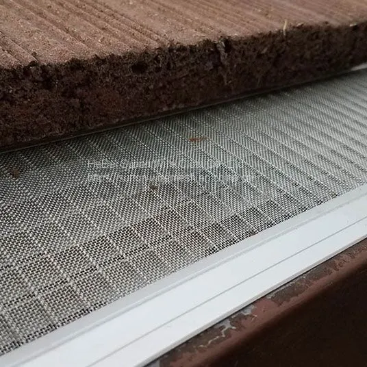 Gutter Guard Screen DIY Gutter Guard for Sale Custom Stainless Steel Micro Mesh photo-4