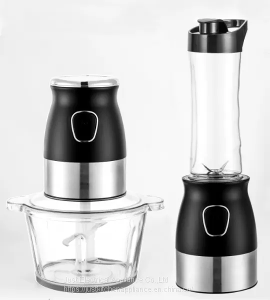 TOYIN SUS304 300W 2-in-1 Food Processor electrical Blender Juicer Meat Grinder