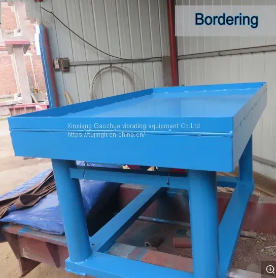 Mining Equipment Concrete Moulds Vibration Table photo-4