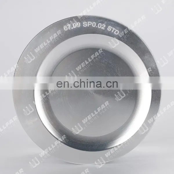 Engine Piston P9293 Use for VW 1.0 8V Flex Fox Golf Diameter 67mm photo-3