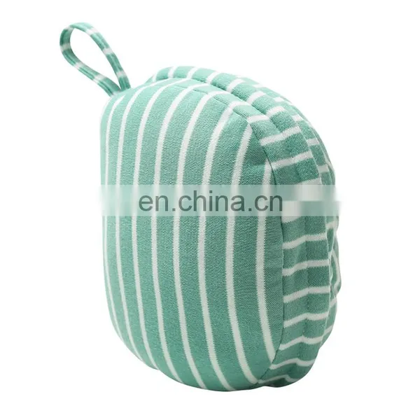2018 Original Design Stripe Pattern Sleeping Eyeshade Set Bed Travel Kit Eye Mask Neck Pillow photo-3