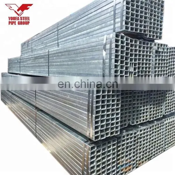 YOUFA OEM Services 1x1 Galvanized Square Tube for Building photo-6
