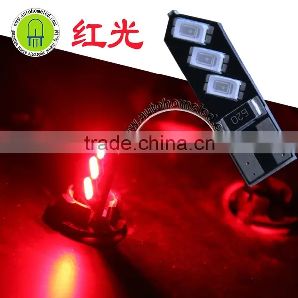 Canbus T10 168 W5W 194 6SMD 5730 for Car Interior Led White Blue Red Yellow Green Pink photo-2