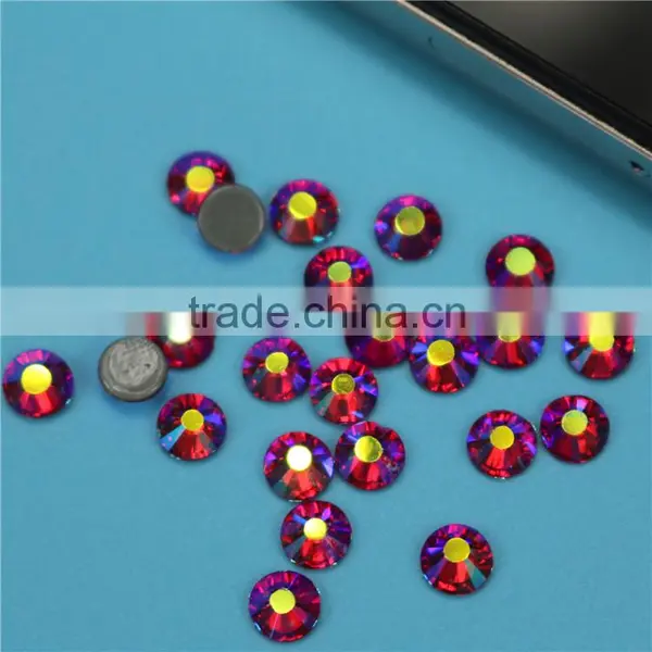 High Quality Siam ab Colour Non Hotfix Motif Designs Rhinestone Girl Dress Garment Accessories photo-2