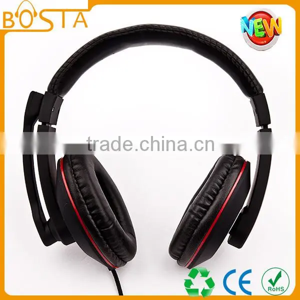 Surround Mic Fashion Exposy Appearance Leatherett Headphone photo-4