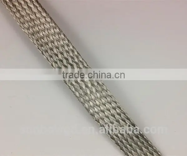 Flame Retardant Insulation Tinned Copper Braided Sleeving photo-2