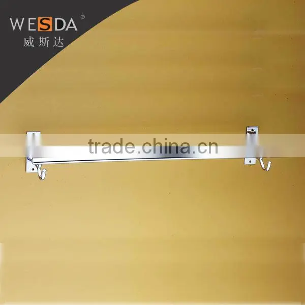 Modern Stainless Steel Barhroom Double Towel Bars
