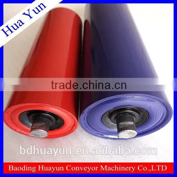 89mm Dia Dust Proof Carrying Idler Steel Conveyor Belt Idler Roller of Belt Conveyor photo-2