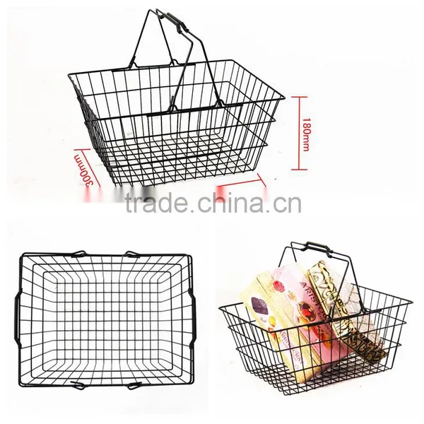 10-20Lwire Stainless Steel Shopping Metal Basket photo-2