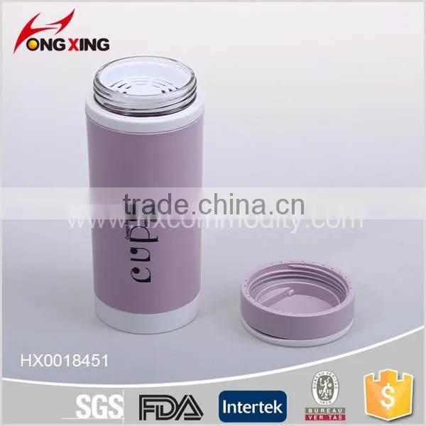 14oz Glass Tank Water Bottles With Handle photo-4