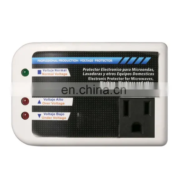 SC-V102 120V Sul Americano Protetor Elétrico de Tensão, protetor de tensão para ar-condicionado CA, geladeira e micro-ondas photo-3