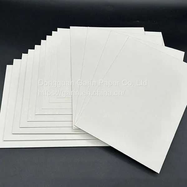 Food Grade High Bulk 350g FBB White Card Paper Board GC1 GC2 C1s C2s for Folding Box photo-4