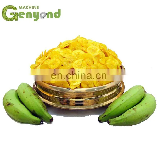 Automatic Slicing Cutting Blanching Frying Packing Banana Chips Plantain Chips Making Machine Production Line photo-2