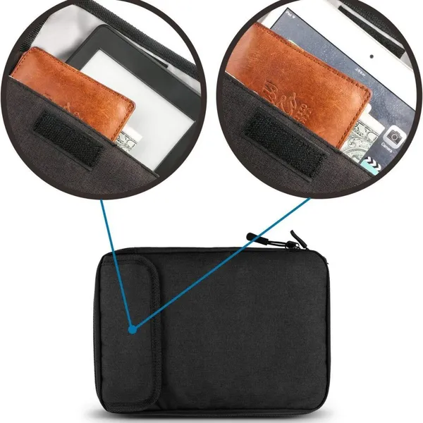 Travel Cable Organizer Bag Double Layer Waterproof Portable Electronic Accessories Organizer photo-3