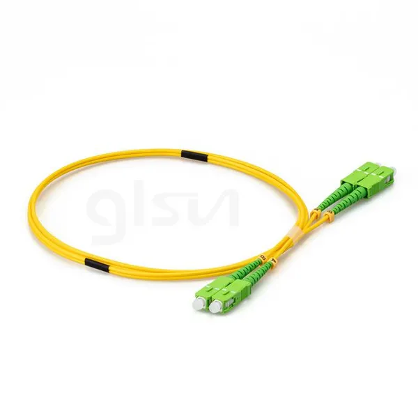 Fiber Optic Patch Cable SC APC to SC APC OS2 Duplex Single Mode PVC 2.0mm photo-2