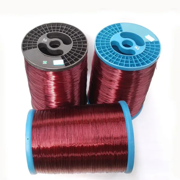Heat Resistance AWG6-28 Insulated Coating Wire Electric Motor Winding Enameled Aluminum Round Wire Thailand photo-6
