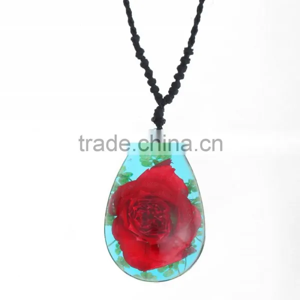 Lovely Gift Real Flowers Resin Fashion Pendant photo-6
