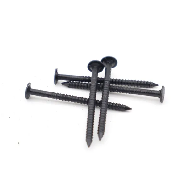 Round Head Black Ring Shank Nails for Pallet Manufacturing and Repair photo-2