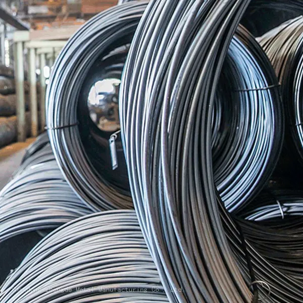 AE1006 SAE1008 SAE1010 Low Carbon Hot Rolled Steel Wire 5.5mm 6.5mm photo-2