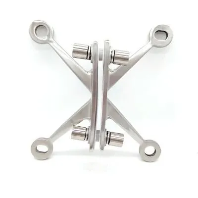 Curtain Wall Spider 150mm Mirror Finish SS304 Professional Grade for Glass Curtain Wall photo-4