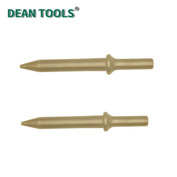 Non-Sparking Pneumatic Chisel(Pointed),Air Hammer Pneumatic Chisel Bit,Non-Sparking Air Chisel,Tapered Head photo-2