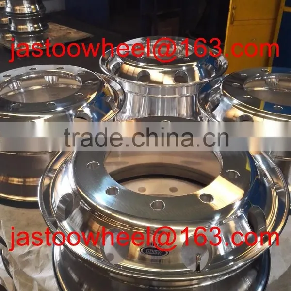 We Are Factory---22.5x7.5 Alcoa Dura Bright Similar Truck Wheel, PCD335 mm photo-3