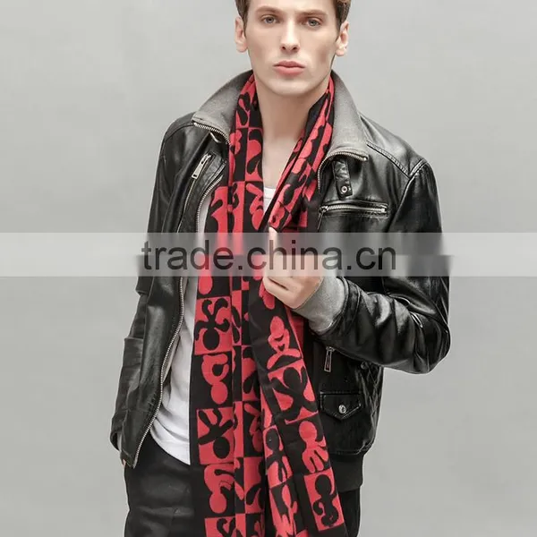 Manufacturer Long Fashionable Design Scarf For Men photo-6