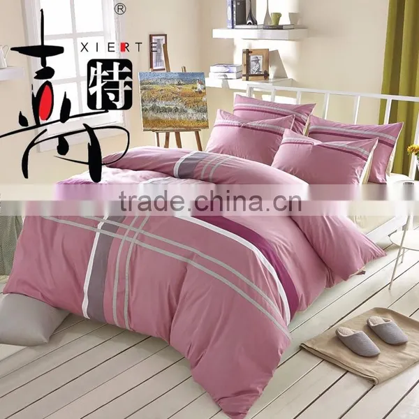 2016 Wholesales New Solid Color Cheap 100% Cotton Bedding Set photo-5