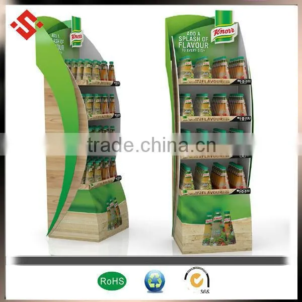 Floor Standing Hot Selling Display Shelf Custom Plastic Display Stand photo-3