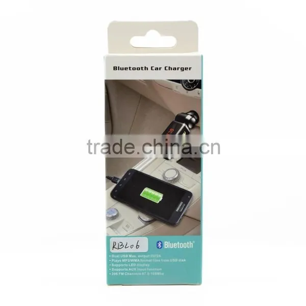 Bluetooth FM Transmitter Used In The Car,Fashion Apperance Bluetooth Adapter With Competetive Price. photo-6