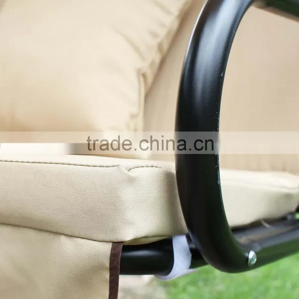 Outsunny Outdoor Garden Patio Covered Double Two Seat Balcony Swing Chair photo-6