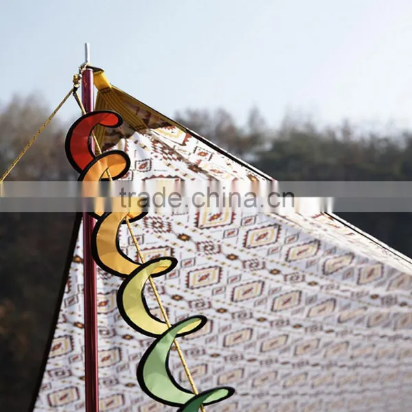 Retro Beach Sun Shelter Portable Camping Outdoor Sun Polyester PU Beach Shelters photo-3