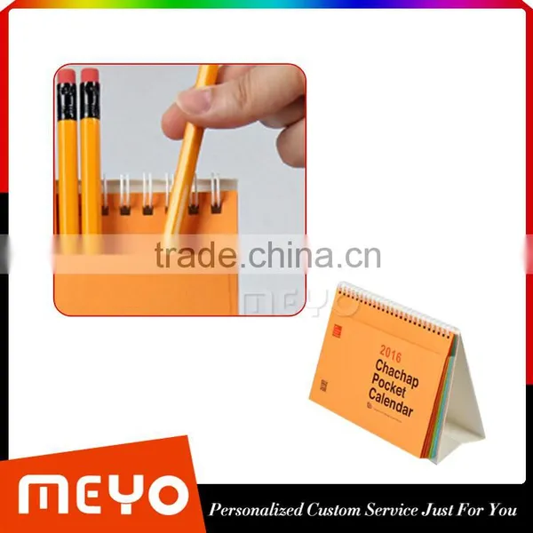 Bulk Cheap Premium Gift Item 2016 Calendar, With a Pocket Calendar Gift Sets photo-3