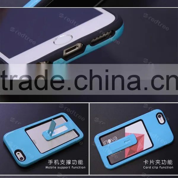 2016 Guangzhou Newest Arrival Cellphone Case With Business Card Holder for S6 photo-3