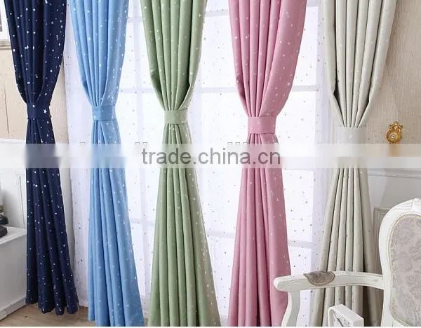 High Quality Hot Selling Curtain Fabric New Design Polyester Curtain photo-2