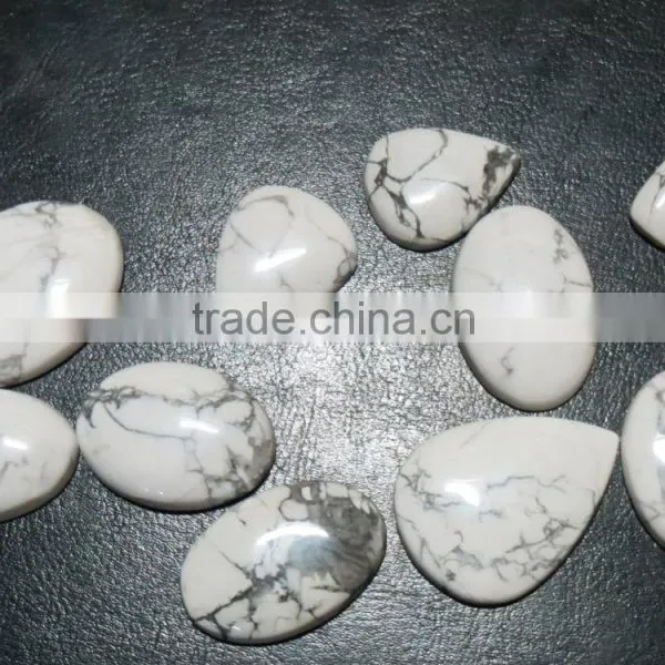 Natural Howlite AAA Grade Gemstone Cabochons photo-5