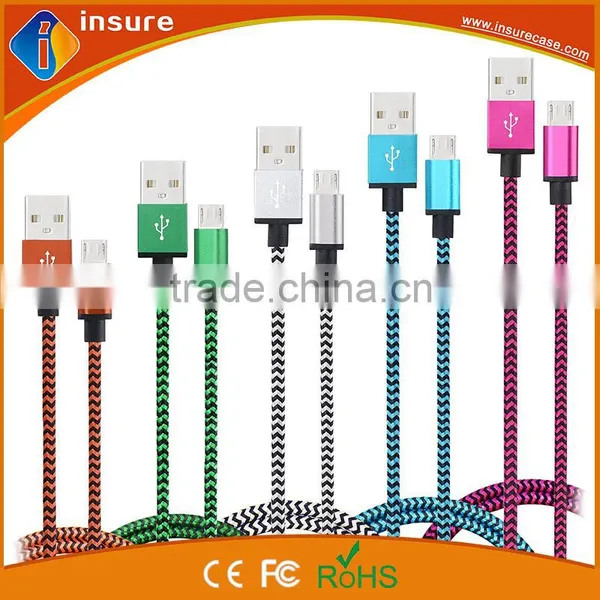 High Speed Good Quality USB Braided Charging Cable for Iphone 6 photo-5
