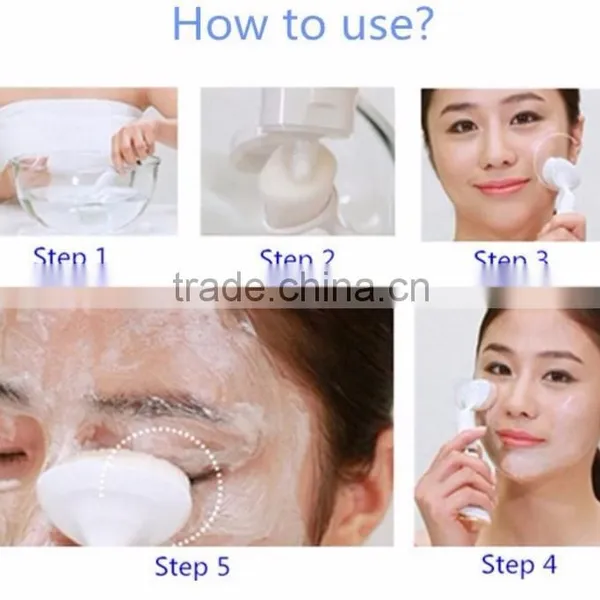 Hot Sale New Electric Facial Brush Facial Cleansing Machine photo-2