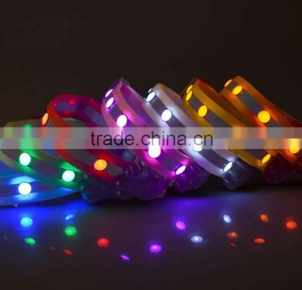 Yl66 Hot Sale Light up Dog Collars LED Dog Neck Belt Dog Necktie photo-6
