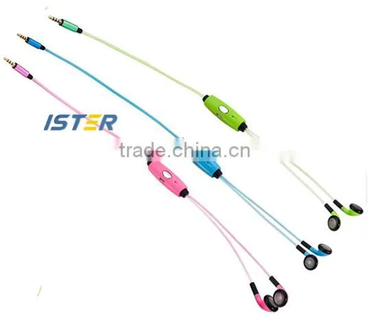 Hot Selling New Flashing LED Earphone With Microphone photo-4